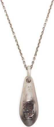 Parts Of Four Chrysalis zircon crystal necklace - unisex - quartz/Sterling Silver/Zirconia - One Size