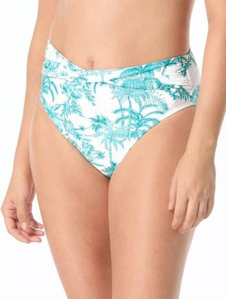Coco Reef Tyra High Waist Twist Bikini Swim Bottom in Tahiti at Nordstrom, Size Medium
