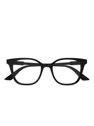 Gucci Bril met logoprint - Zwart