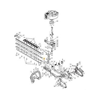 STIGA Sports Lama ORIGINALE STIGA tagliasiepi HTK 75 X - SHT 675 K - PRO 75LD 118802451/0