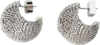 Jacquemus Halvemaan Oorbellen - Dames - Oorbellen - Grijs - ONE Size - Accessoires