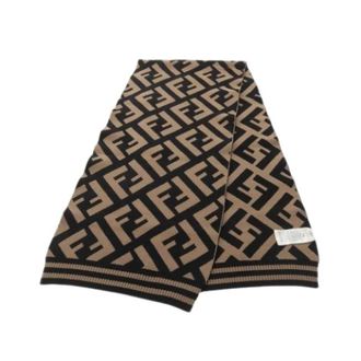 Fendi Sciarpa Pre-owned - - Pre-owned - Donna - Marrone - ONE SIZE