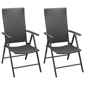 Berkfield Home Durable 3 Piece Garden Dining Set Black