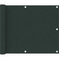 OEM Biombo Para Balc&oacute;n, Verde Oscuro, 75 X 500 Cm, Tela Oxford - Crezuo