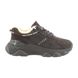 Guess Micola3 Sneakers - Dames - Schoenen - Bruin - Maat: 36 EU Leer