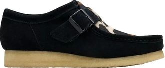 Clarks Wallabee Buckle - Heren - Loafers - Zwart - 45 EU - Su&egrave;de - Schoenen