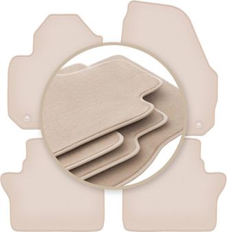 OEM Alfombrillas Premium Beige Para: Volvo S60 Ii Largo / Largo 2010-2018