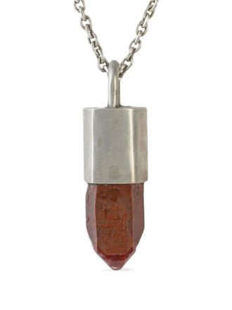 Parts Of Four iron-quartz necklace - unisex - Sterling Silver/quartz - One Size