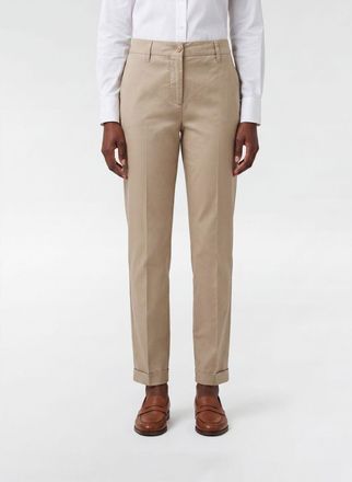 Aspesi Pantaloni slim fit in cotone stretch