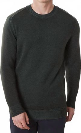 Robert Barakett Bertona Crew Sweater In Olive