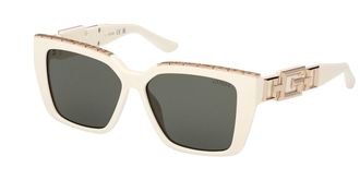 Guess GU7915 21P Womens Sunglasses White Size 55