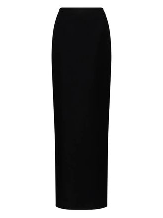 Thom Browne hobble maxi skirt - Zwart