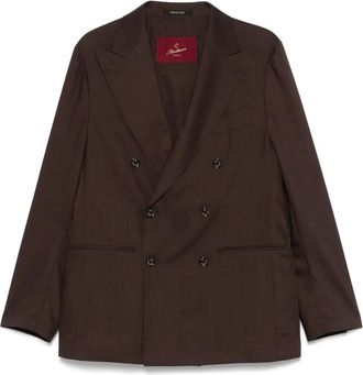 Montecore wool blazer - Brown