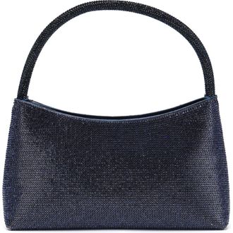 Lady Couture Dressy Rhinestone Top Handle Bag in Navy at Nordstrom Rack