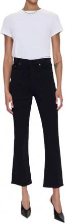 Pistola Denim Lennon High Rise Boot Cut Jeans In Black