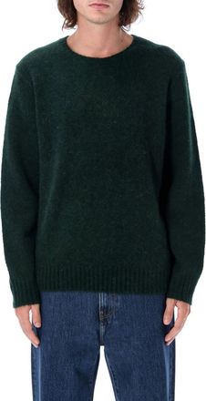 Ralph Lauren Dark Green Brushed Sweater