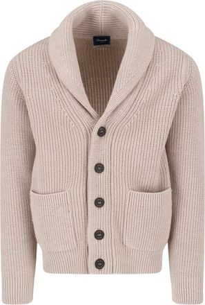 Drumohr Cardigan In Lana Merino