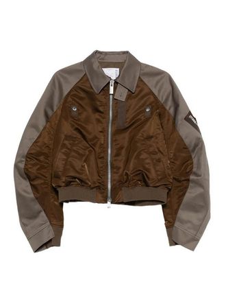sacai Cotton Chino X Nylon Twill Blouson