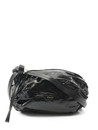 Jil Sander Borsa a tracolla con coulisse - Nero