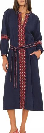Xirena Gabriella Long Puff Sleeve Dress In North Star