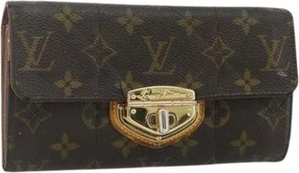 Louis Vuitton Pre-owned Wallets, female, Brown, Size: ONE SIZE Pre-owned Long Wallet