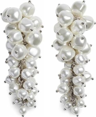 Simone Rocha Pearl-cluster Drip Earrings