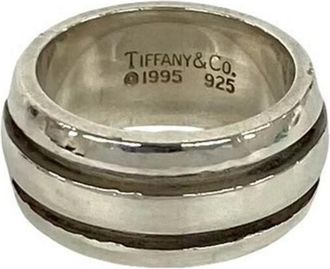 Tiffany & Co. Silver Silver 925 Band Ring (Pre-Owned)