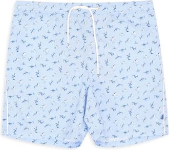 Paul & Shark Portofino Swim Shorts - male - Paul & Shark - Beachwear - Blue - XL - Swimwear