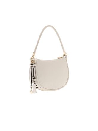 Guess Womens Shoulder Bag Off White Polyurethane - Shoulder-Bags