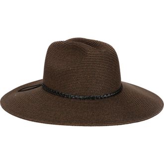 San Diego Hat Company Twist Rancher Hat in Chocolate at Nordstrom