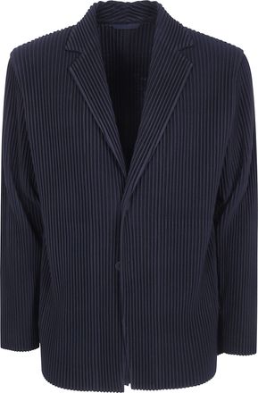 Homme Pliss&eacute; Issey Miyake Pleated Jacket Tailored Pleats 1
