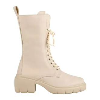 H&ouml;gl Louise Ankle Boots - female - H&ouml;gl - Lace-up Boots - Beige - 8 1/2 UK - Shoes