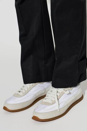 Alexander McQueen Sports Shoes With Logo, Mens, White