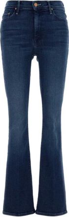 Mother The Weekender Jeans - Dames - Flared Jeans - Blauw - W29 - Katoen - Jeans