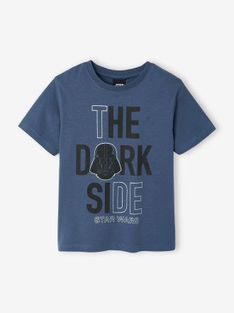 Star Wars Jungen T-Shirt STAR WARS mit Holo-Print The Dark Side indigo-blau