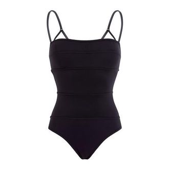 Vilebrequin Women Sculpting One-piece Swimsuit Solid in Black at Nordstrom, Size X-Small