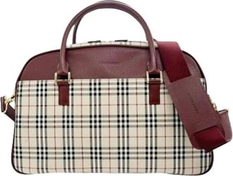 Burberry Vintage, unisex, Veelkleurig, ONE Size, Pre-owned Weekendtas