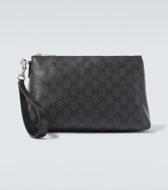 Gucci Gucci Essence Classic Small GG canvas pouch