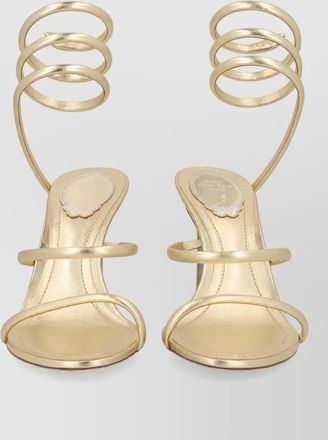 Rene Caovilla leather cleo sandals
