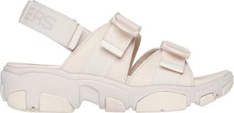 Skechers Dames/Dames Platte Hak Sandalen (Natuurlijk)