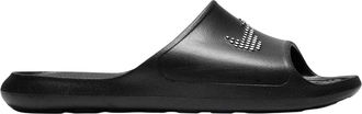 Nike Heren Victori One Swoosh Sliders (Zwart, Wit)