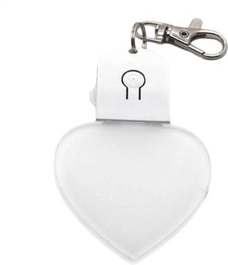 Generic Light Up Heart for Bag,Purse Pendant | LED Heart Purses Wallets Handbags Light Key Chain Portable Night Lamp for Backpack
