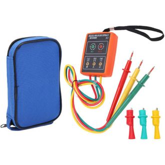 OEM Contador De Secuencia De Fases, Probador De Rotaci&oacute;n Trif&aacute;sica Sm852b, Eficiente Y Atractivo Para Laboratorios, Hogares Y Escuelas -crezuo