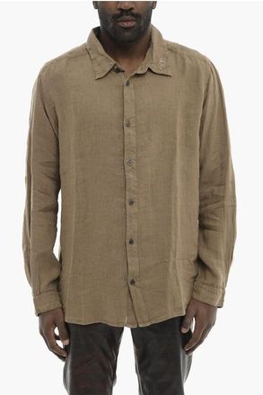 Diesel Solid Linen Shirt S-WERP size 48