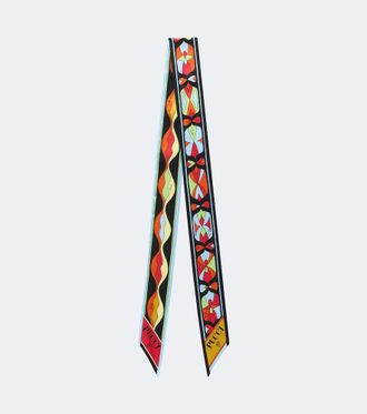 Pucci Onda and Nawaho silk twill scarf