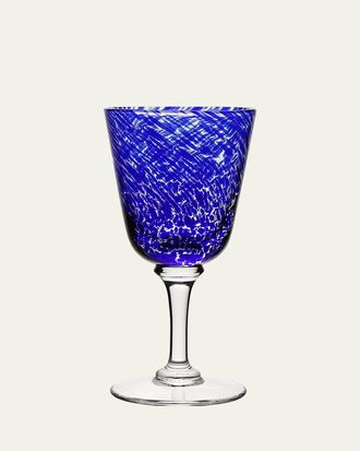 William Yeoward Vanessa Wine Glass, Blue