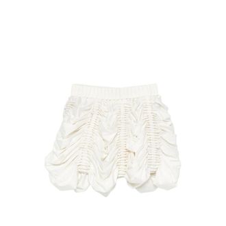 RAXXY Draped Mini Skirt