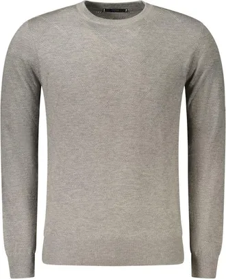 Guess Gray Wool Mens Sweatshirt