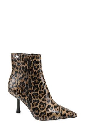 DKNY Niomi Pointed Toe Bootie in Natural at Nordstrom, Size 9.5