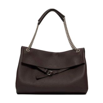 Orciani Dames, Tassen, Bruin, Maat: ONE Size Leer